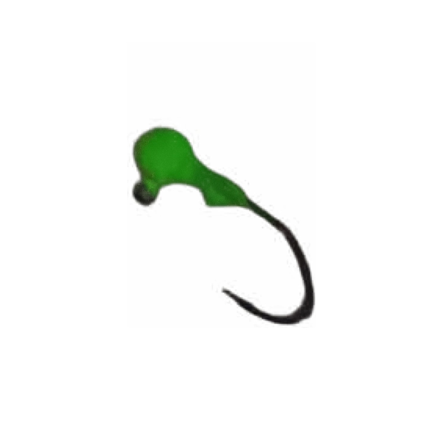 1/16 Painted Chartreuse Glow-in-the-Dark Jig Heads